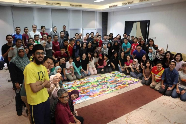 Image Depicting Together We Are 1 for BANK NEGARA MALAYSIA