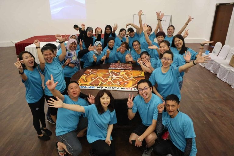Image Depicting We Are One HeArt For ECOLAB Malaysia